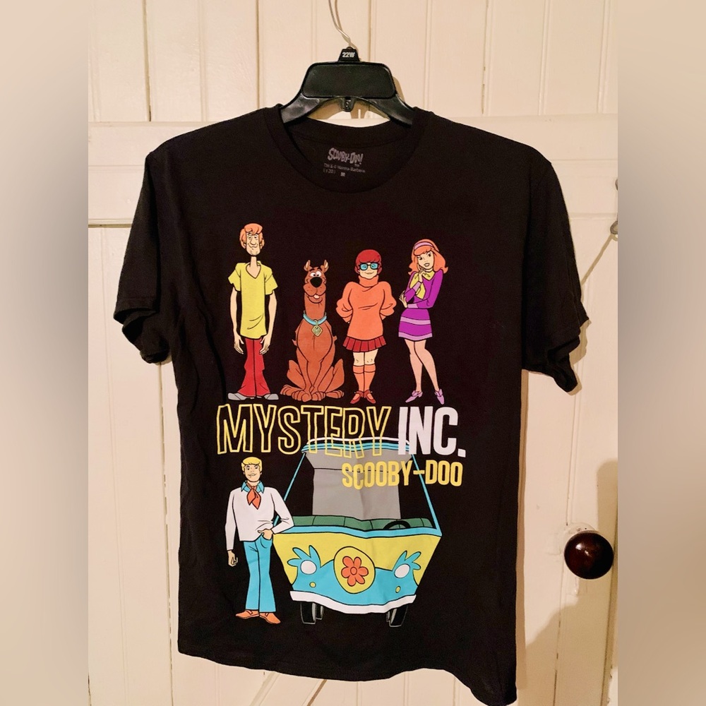 Black Scooby-Doo Graphic T-Shirt